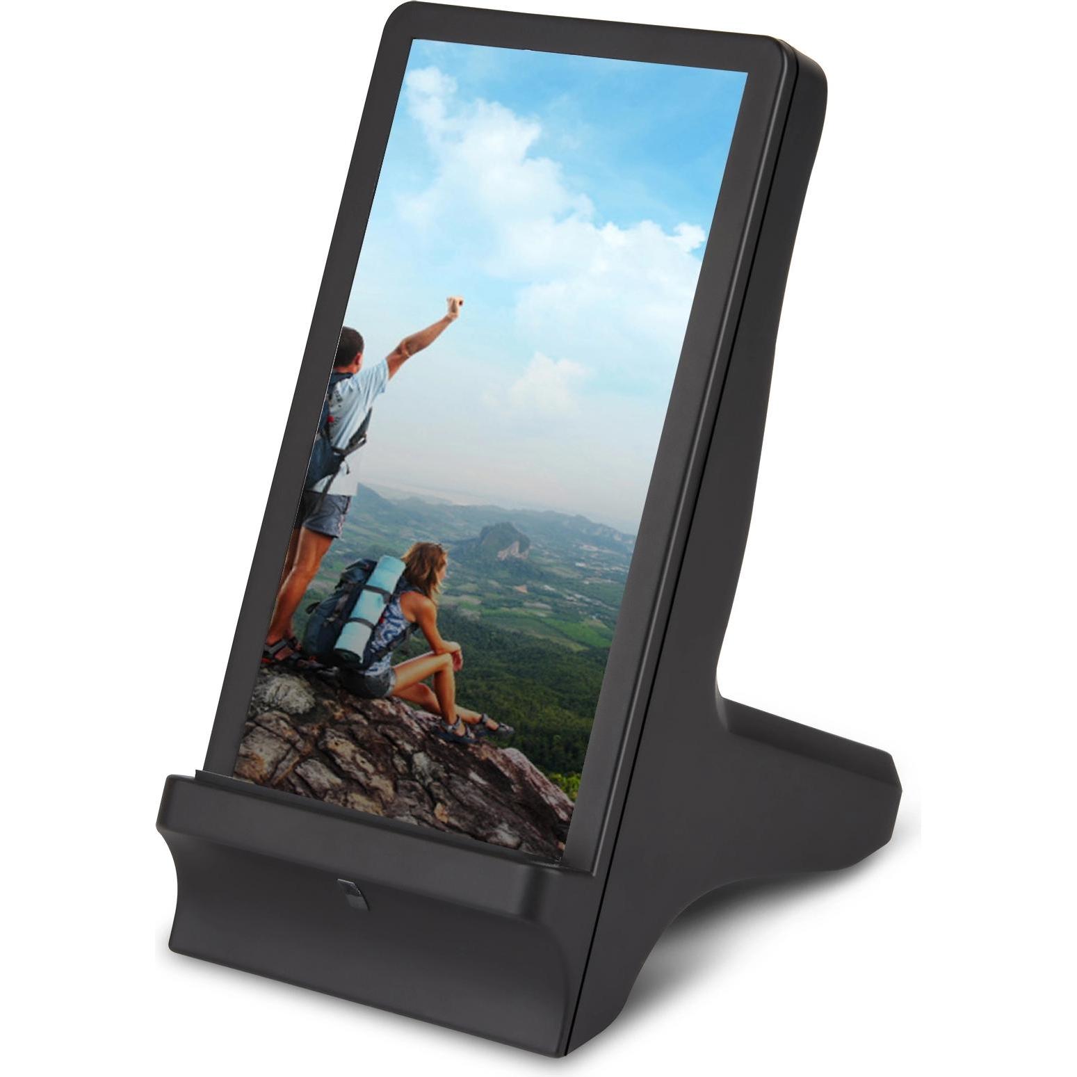 cyoo Fotorahmen Ladepad / Ladegerät, Wireless Charger, Schwarz