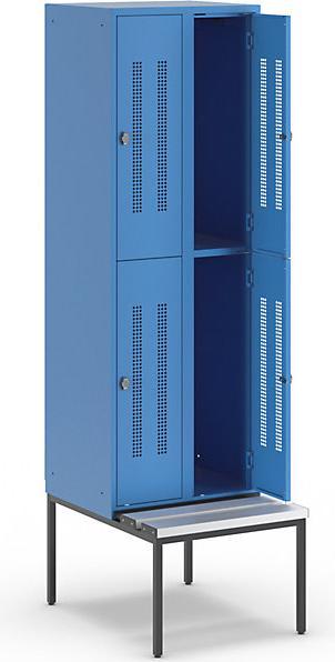 Actual product image Wolf Half height wardrobe with bench base (60 cm, 214 cm)