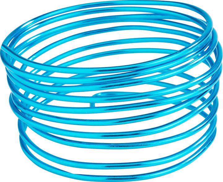 Image du produit Glorex Fil déco alu 2mm 2m turquoise (2 m)