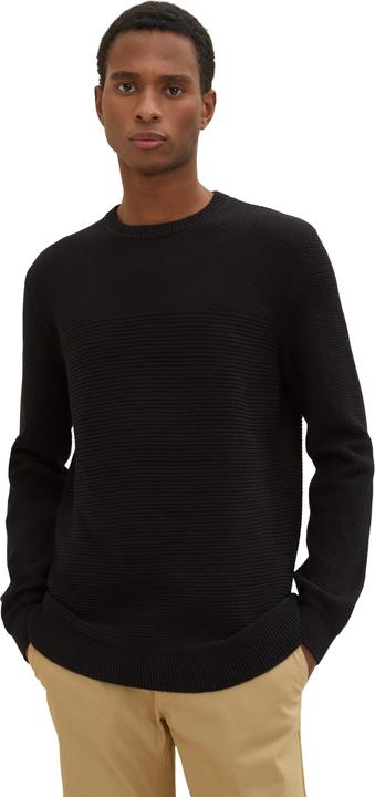 Produktbild Tom Tailor Pullover Basic Structured Knit Pullover Strickpullover (3XL)