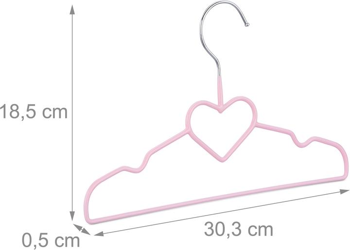 Image du produit Relaxdays Set de 10 cintres pour enfants (10x)