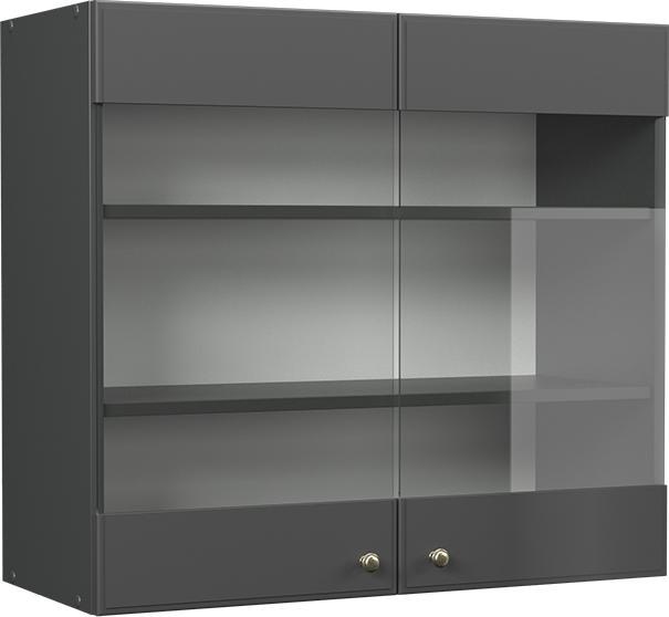 Produktbild Vicco Küchenglasschrank Fame-Line (80 x 34.10 x 72 cm)