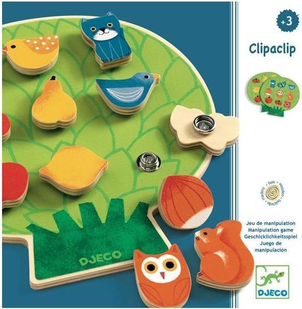 Produktbild Djeco ClipaBoa (12 Teile)