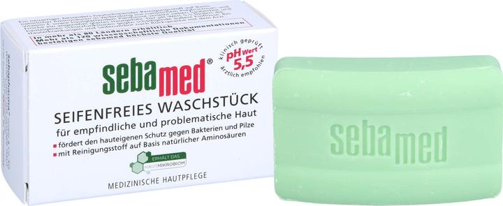 Actual product image Sebamed Soap-Free Washing Cloth, 50 g Xpk