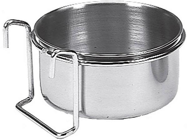 Produktbild Nobby Edelstahlnapf mit Befestigung (0.25 l)