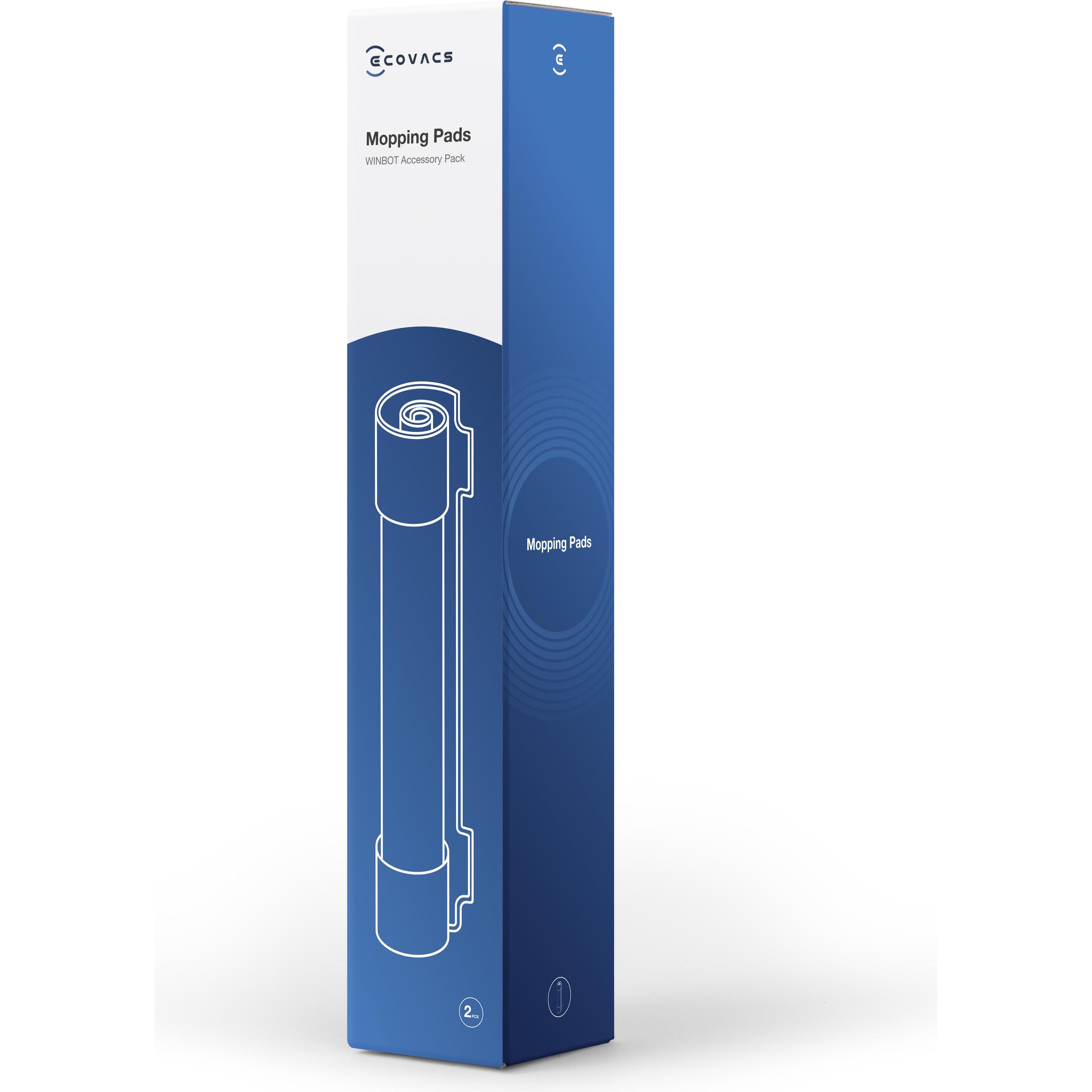 Thumbnail - Ecovacs Reinigungstücher, Fensterreiniger Zubehör, Grau