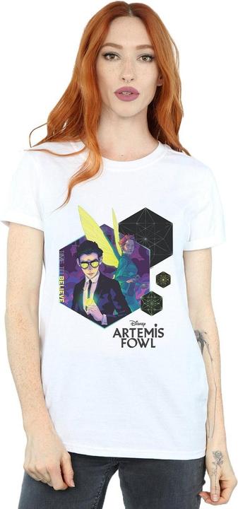Produktbild Disney Artemis Fowl Time To Believe Baumwolle Boyfriend TShirt (4XL)