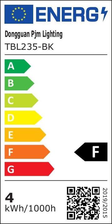 Etichetta energetica LS LED Desk Lamp Swano Pink (750 lm)