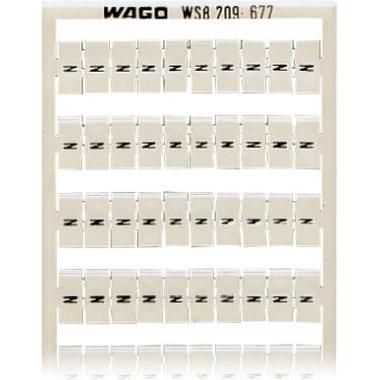 5x Wago WSB-Bez., Elektronikzubehör + Gehäuse, Weiss