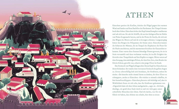 Produktbild Eine Reise durch die griechische Mythologie (Deutsch, Sander Berg, Marchella Ward, 2021)
