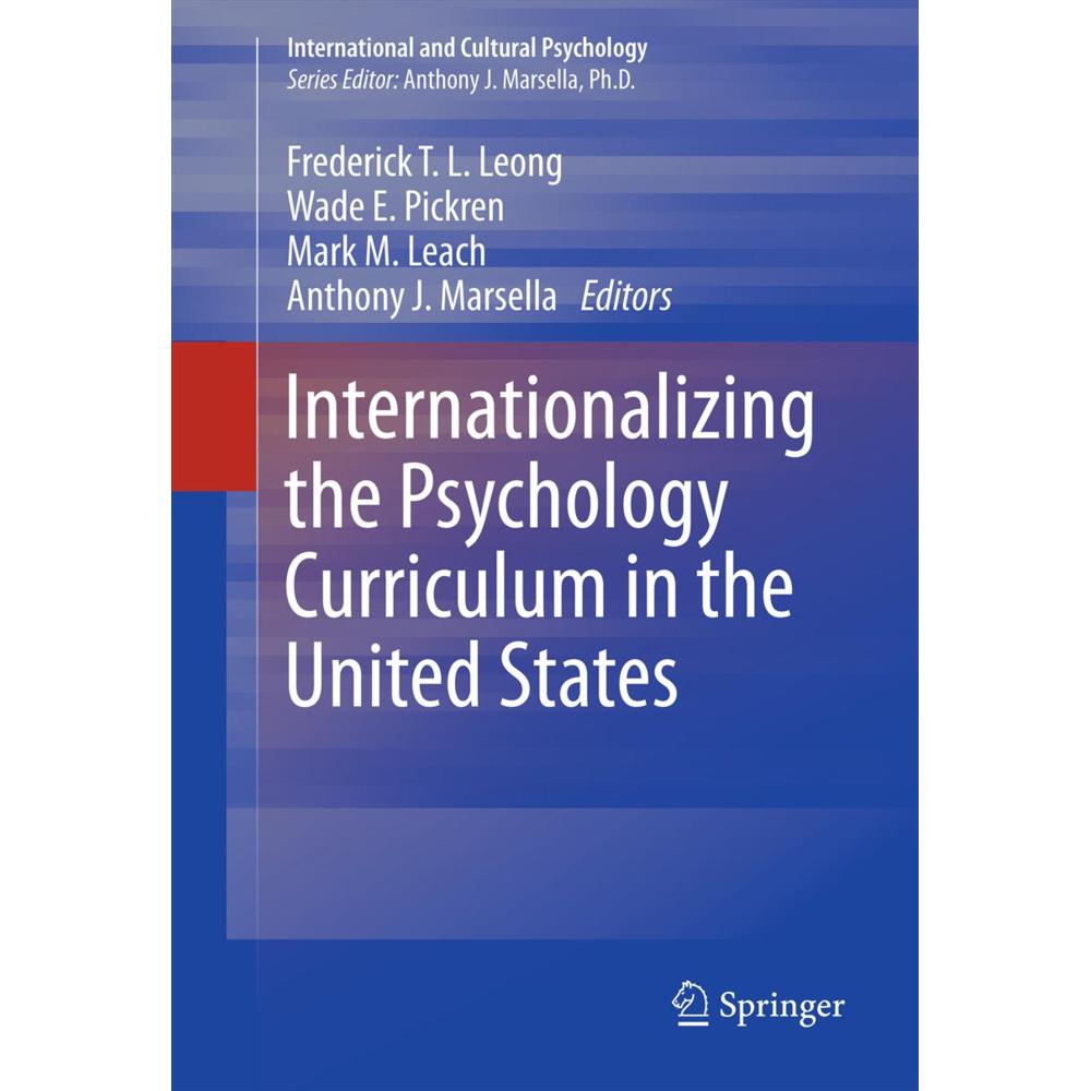Thumbnail - Internationalizing the Psychology Curriculum in the United States, Fachbücher von Wade E. Pickren, Frederick Leong, Mark...