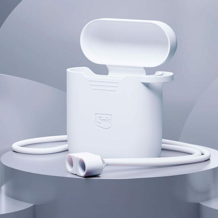Produktbild 3MK Silicon Case AirPods 2nd gen + karabińczyk (Kopfhörer Tasche)