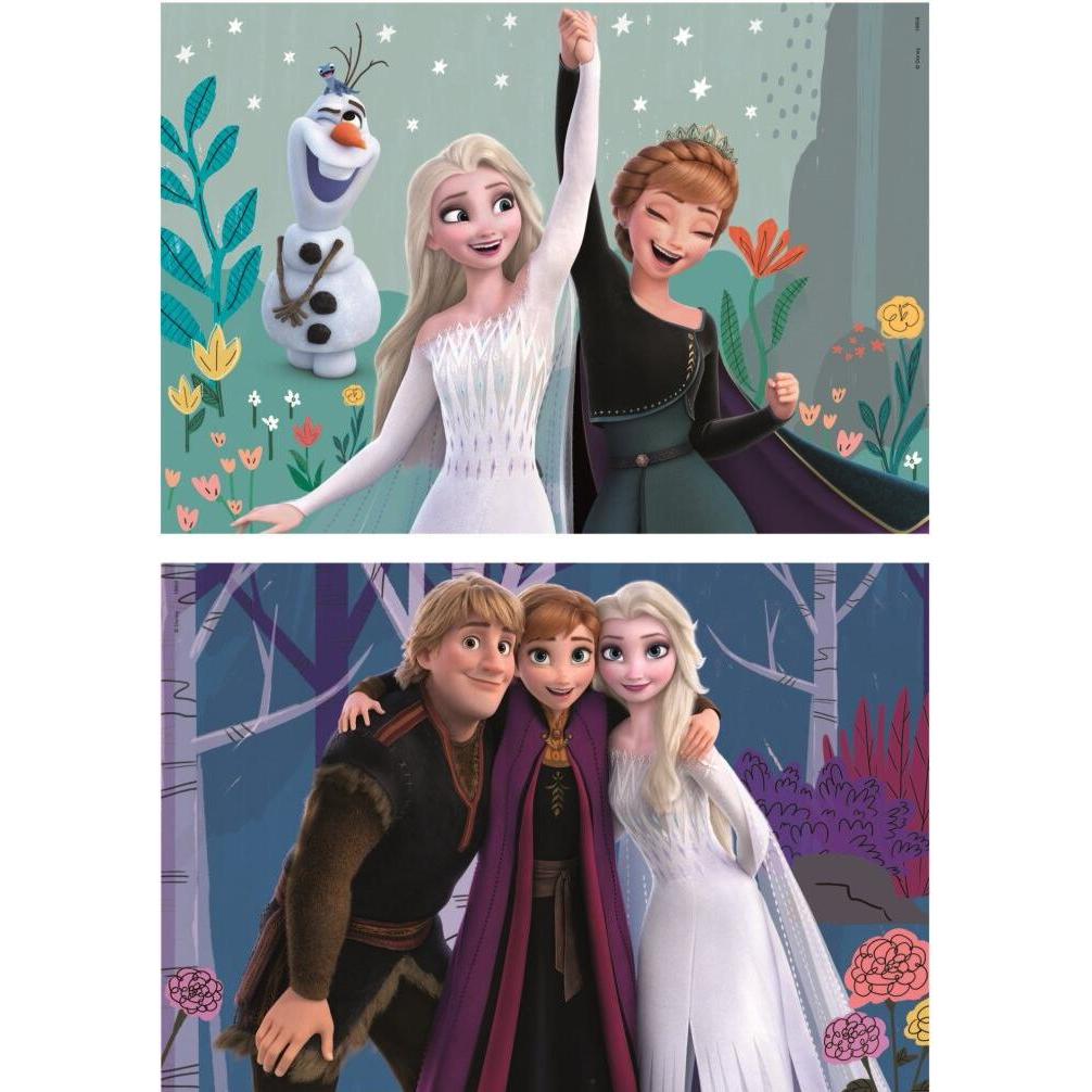 Thumbnail - Disney Frozen Set mit 2 Puzzeln (25 Teile)