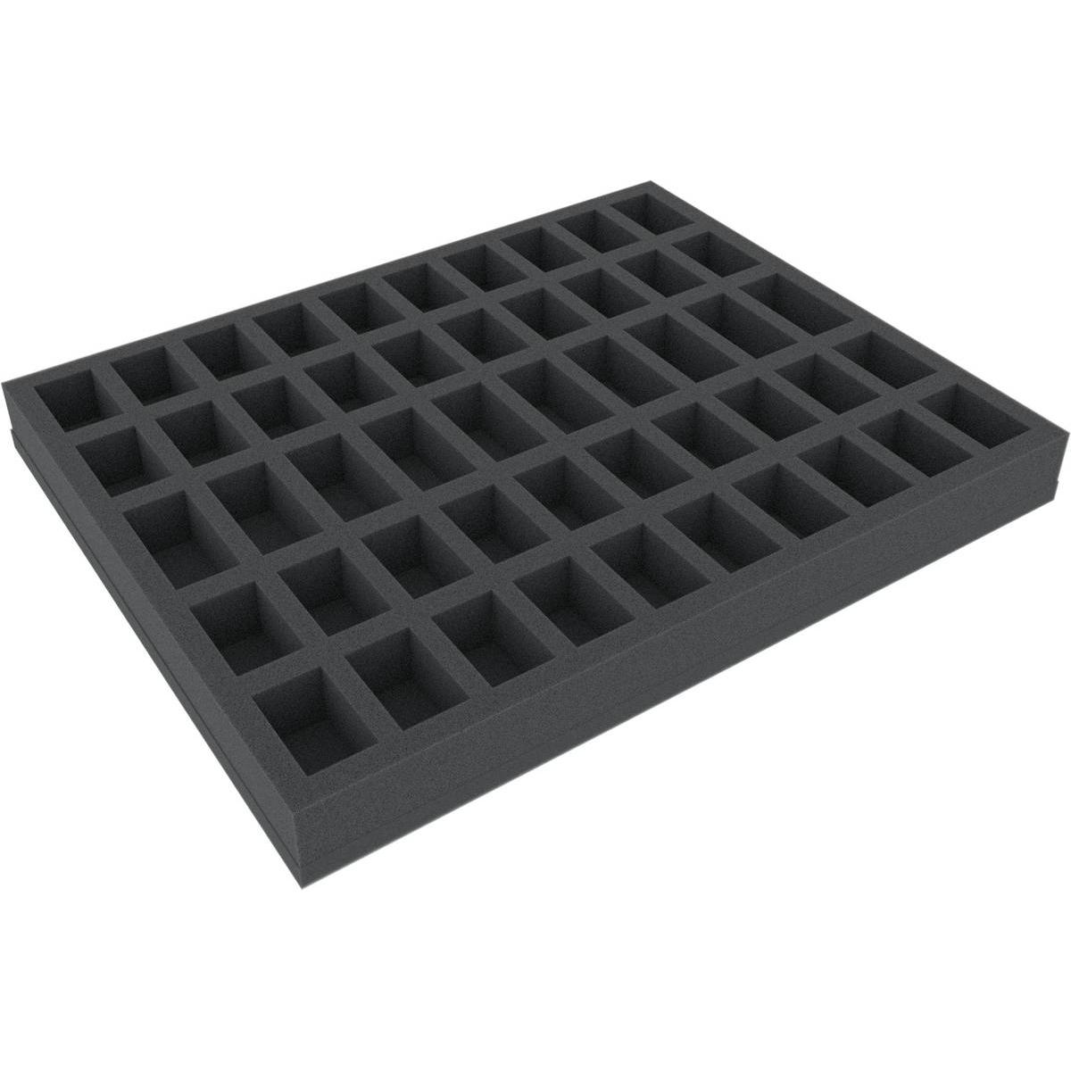 Feldherr FSEB035BO - 35 mm Full-Size Schaumstoffeinlage mit 50 Fächern (Kunststoff)