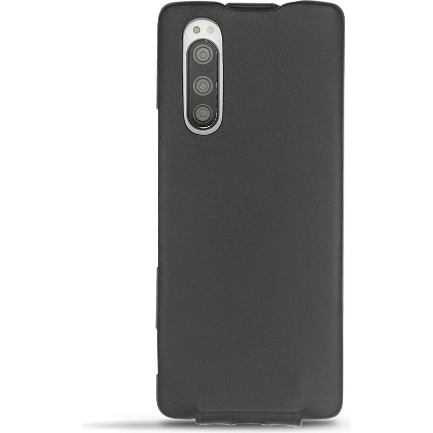 Thumbnail - Noreve Lederschutzhülle vertikal (Sony Xperia 5), Smartphone Hülle, Grün