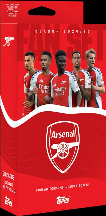 Produktbild Topps - Arsenal Fan Set 24/25