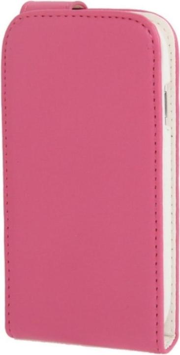 Produktbild König Design Schutzhülle Handy Tasche Flip für Samsung Galaxy S3 mini i8190 / i8195 / i8200 Pink (Samsung Galaxy S3 Mini)