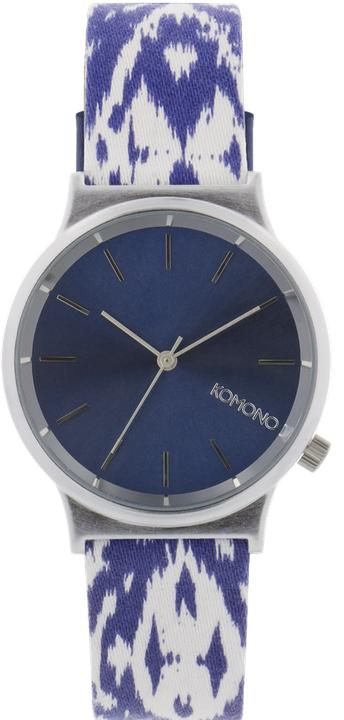 Actual product image Komono The Wizard Print Series Batik Blues (Analogue wristwatch, 36 mm)