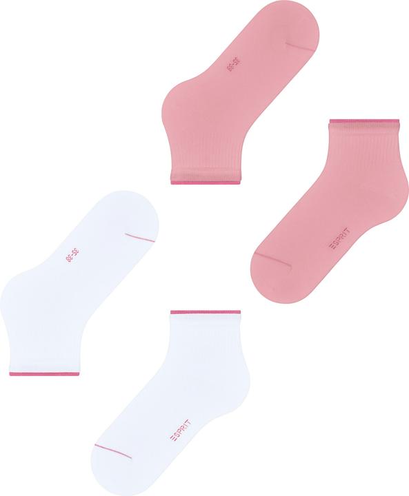 Produktbild Esprit Double High Cuff 2-Pack Baumwollsneakersocken (2er Pack, 39 - 42)