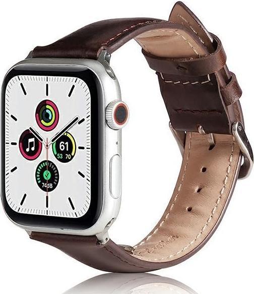 Image du produit Beline pasek Apple Watch Leather 42444549mm br?zowy brown (42 mm, 44 mm, 45 mm, 49 mm, Cuir véritable)