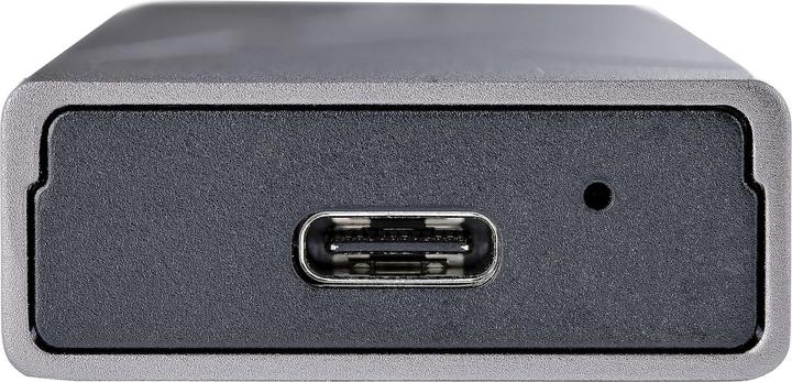 Immagine prodotto StarTech com M2-USB-C-NVME-SATA, SSD-Gehäuse, M.2, M.2, 10 Gbit/s, USB Anschluss, Grau (M.2)