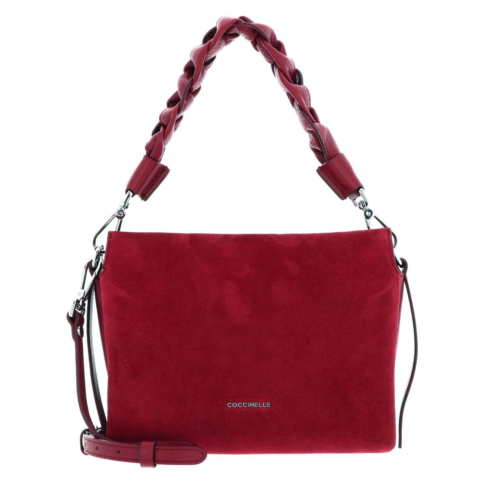 Coccinelle, Damen, Handtasche, Boheme Handbag Suede Grainy Leather, Pink