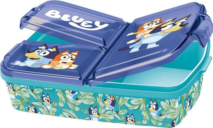 Bluey Euromic - Multi Compartment Sandwich Box