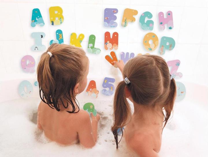 Produktbild Janod Badebuchstaben und Zahlen