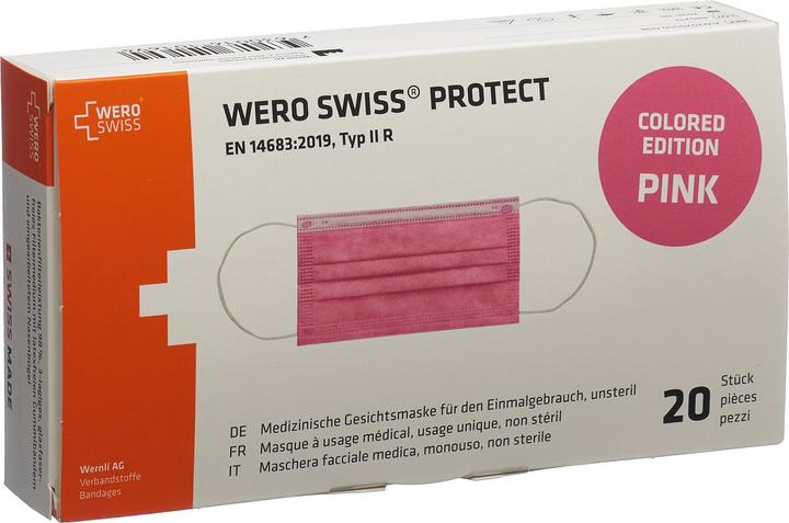 Produktbild Wero Swiss Hygienemaske (Typ IIR, 20 x)