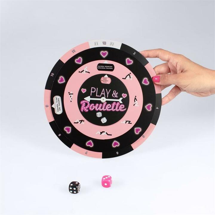 Produktbild Secret play SECRETPLAY PLAY & ROULETTE - W?RFEL- & ROULETTESPIEL (ES/PT/EN/FR) (Würfelspiel, Englisch, Französisch, Niederländisch, Spanisch)