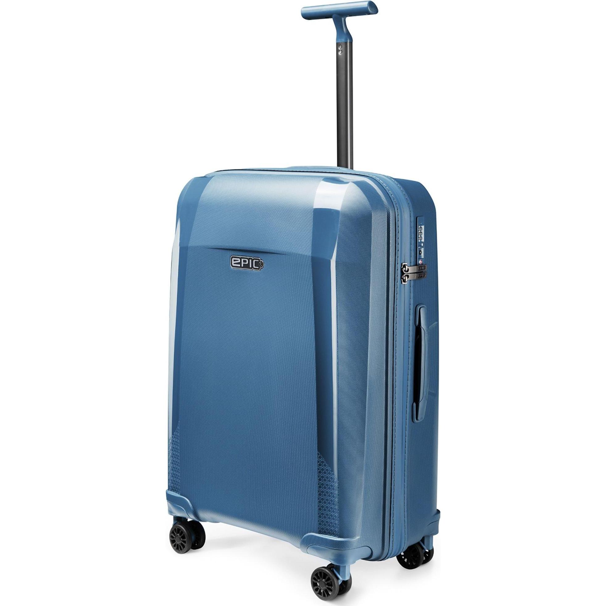 Thumbnail - Epic, Koffer, Phantom SL 4-Rollen Trolley 66 cm, Blau, (67 l, L (90 - 115l))