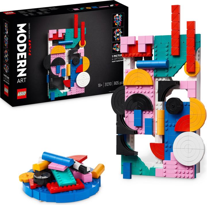 Actual product image LEGO 31210 Modern Art (31210, LEGO Art)