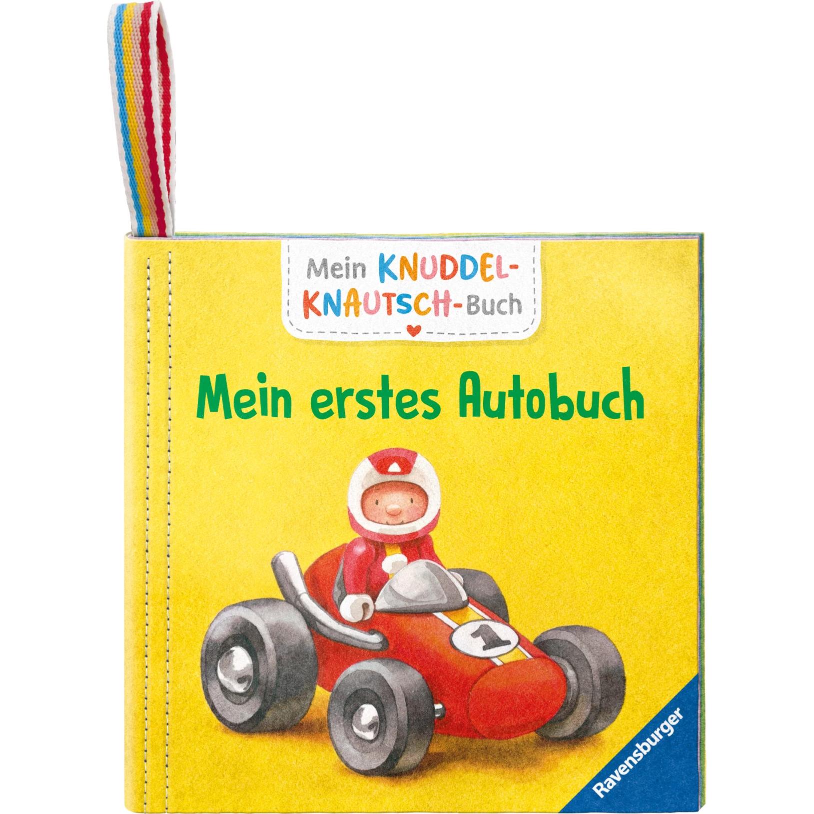 Ravensburger, Babybücher, Mein Knuddel-Knautsch-Buch: Mein erstes Autobuch robust, waschbar und federleicht. Praktisch f...