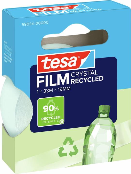 Produktbild tesa tesafilm® ECO & CRYSTAL Klebeband 33m:19mm (19 mm)