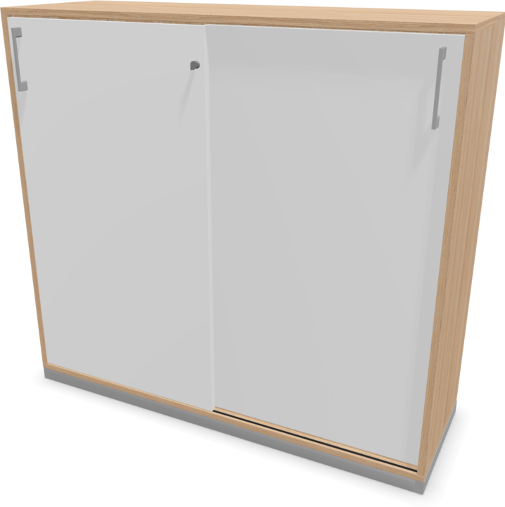 Silver grey, White, Amber oak decor with structure