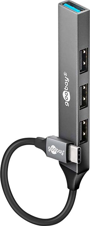 Immagine prodotto Goobay Sottile (USB-C, 4 Porti)