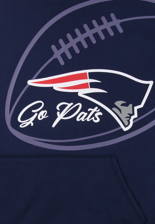 Produktbild Recovered Re:covered Fleece Hoody - PATCHES New England Patriots - XL (XL)