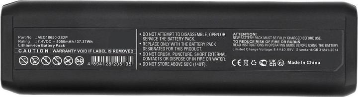 Produktbild CoreParts Batterie Li-Ion Schwarz 37.37Wh (5050 mAh)