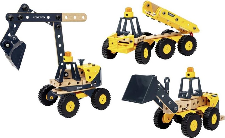 Actual product image Brio Builder Volvo Construction Vehicles - 34597
