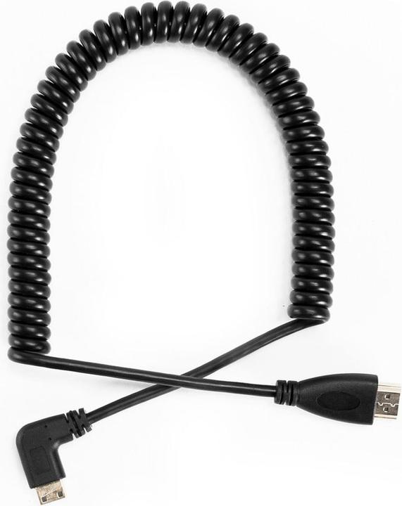 Produktbild Caruba HDMI MiniHDMI Federleitung gewinkelt (1.50 m)