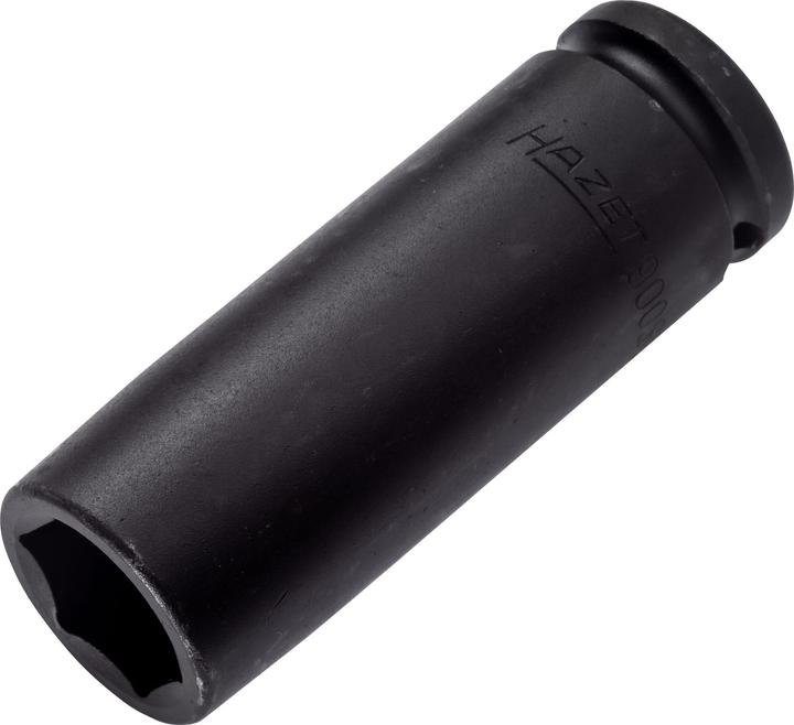 Actual product image HAZET Impact socket ∙ hexagon 900SLG-19 ∙ Square, hollow 12.5 mm (1/2 inch) ∙ Outside hexagon tract… (19 mm)