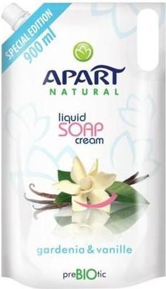 Produktbild Apart Natural - Prebiotic Refill Creamy Liquid Soap Gardenia & (Flüssigseife, 900 ml)