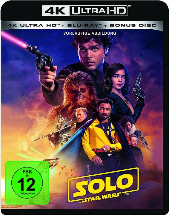 Disney Interactive Studios Solo - A Star Wars Story (4k Blu-ray, 2018, Deutsch)