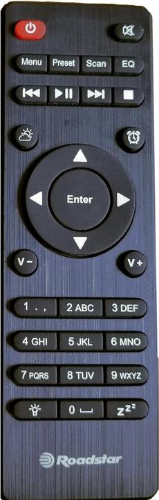 Produktbild Roadstar IR-390D+BT/BK (DAB+, DAB, FM, Bluetooth, WLAN)