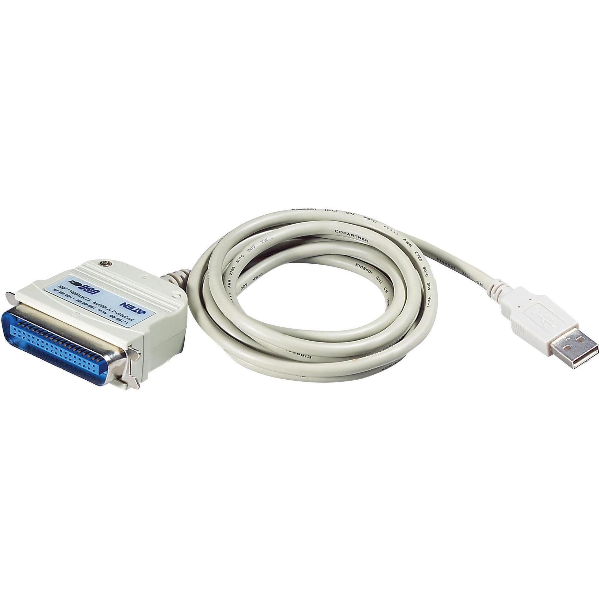 Thumbnail - Aten Parallel-Adapter (1.80 m, Parallel (Drucker)), Schnittstellenkabel