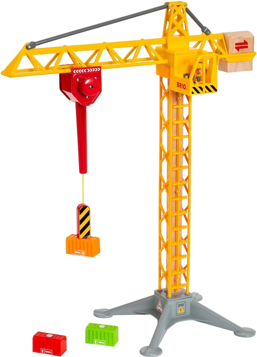 Actual product image Brio Building crane with lights