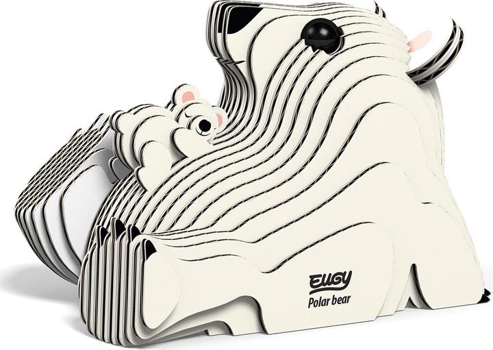 Actual product image Eugy 3D craft set polar bear (MQ6)