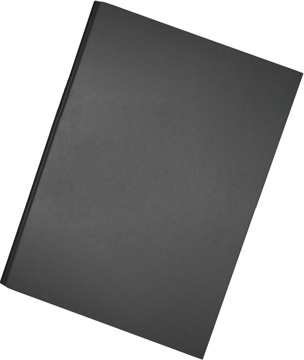 Biella Falken Klemmbrettmappe 11288362 DIN A4 Hartpappe/Folie schwarz (A4, 1 x)