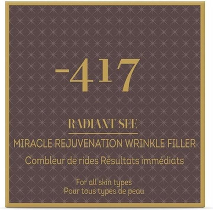 Produktbild Minus 417 Miracle Immediate Wrinkle Filler - Füllercreme von Fältchen (30 ml, 24h Creme)