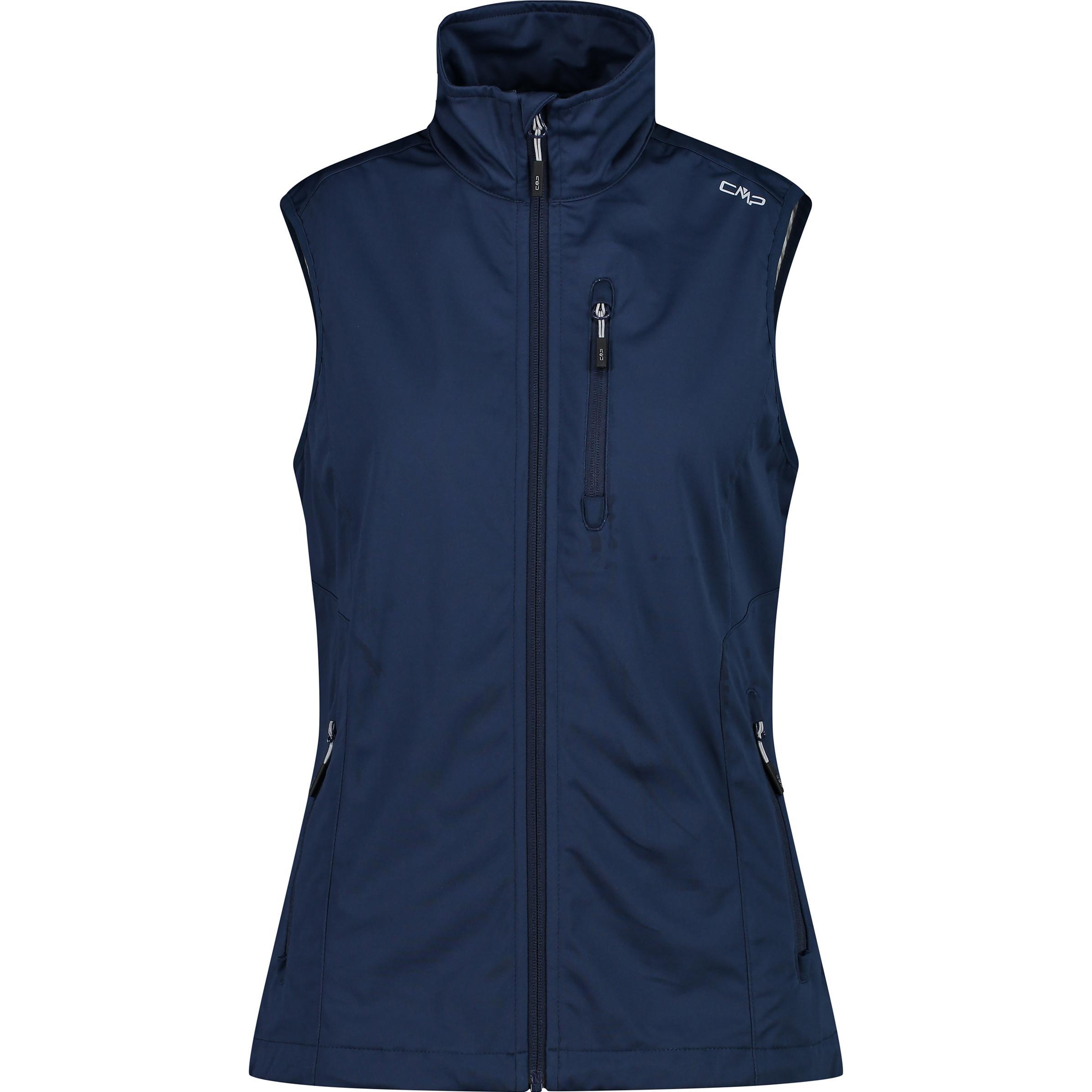 CMP Campagnolo, Damen, Weste, Light Softshell Weste, Blau, (42, L)